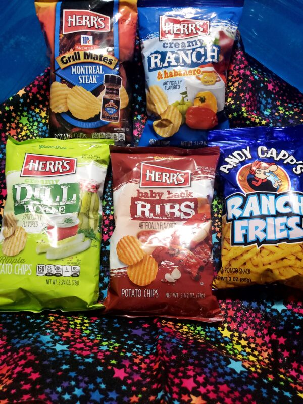 DIFFERENT KINDS OF BIG BAG OF CHIPS